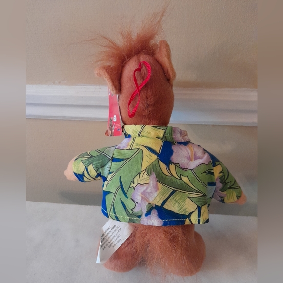 Nanco 2002 Alf Wearing Hawaiian Shirt Approx. 9" Plush Stuffed Animal Toy - Picture 3 of 8
